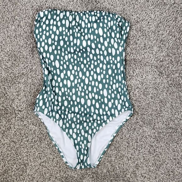 Kona Sol One Piece Strapless Swimsuit - Picture 1 of 5